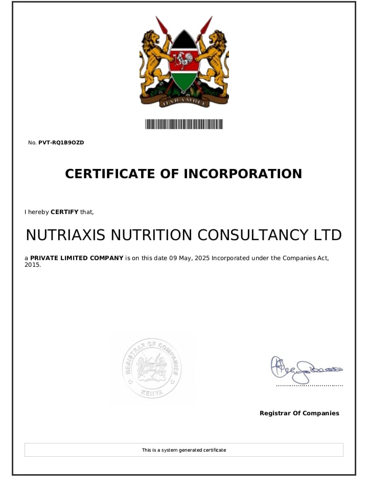Certificate of Incorporation