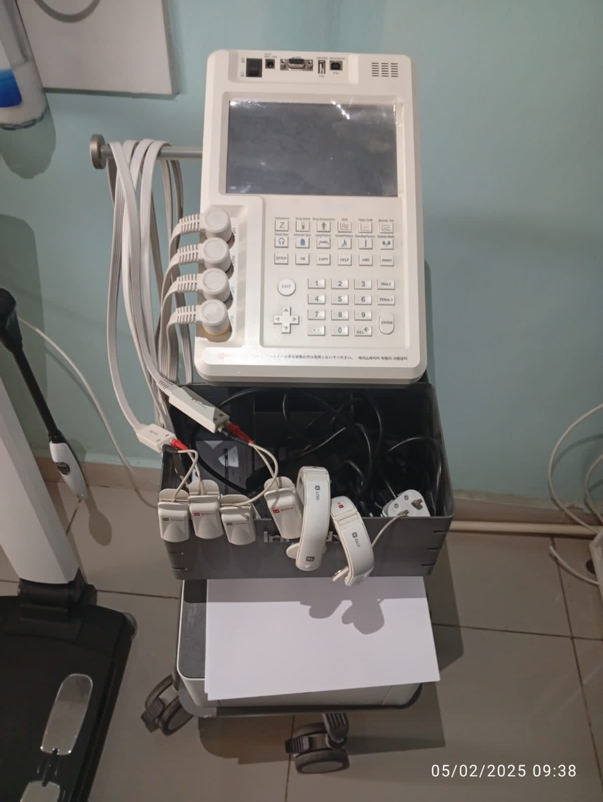 Advanced BIA Body Composition Analyzer - Front View