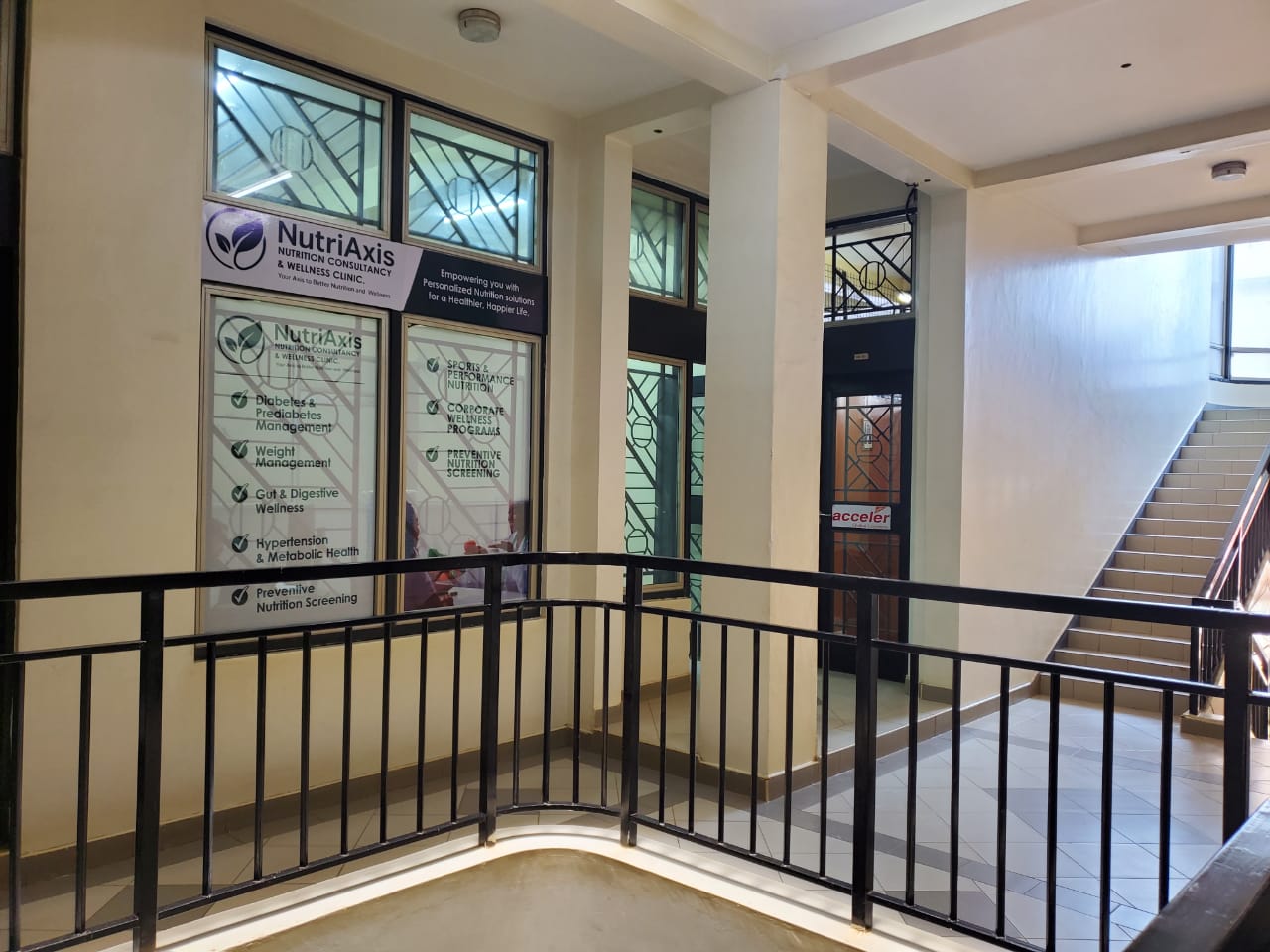 NutriAxis Clinic Entrance